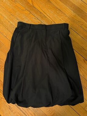 Zara Black bubble skirt with unique shape